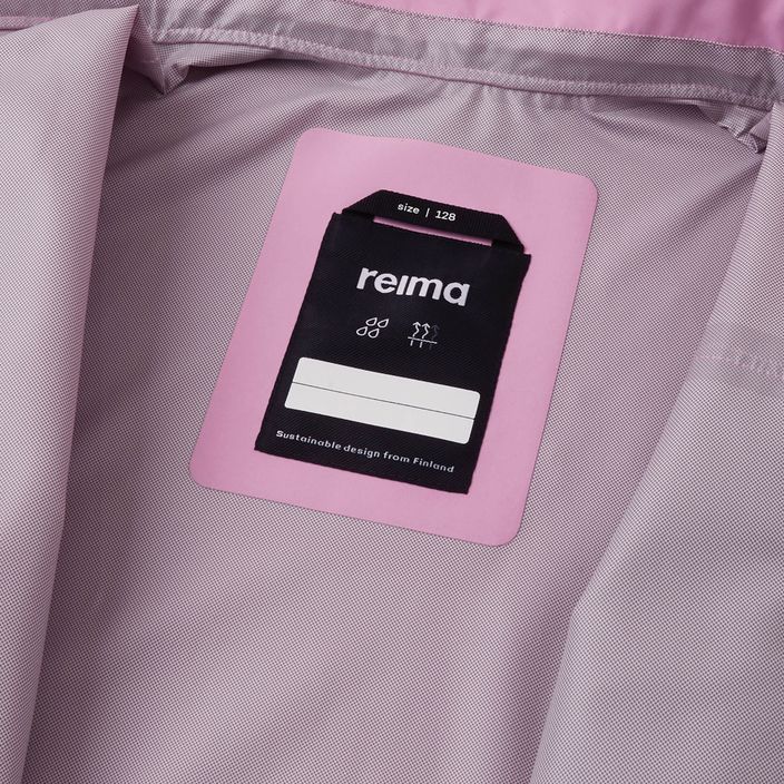 Reima Kuhmo παιδικό μπουφάν βροχής ροζ 5100164A-4240 9