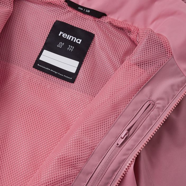 Reima Nivala παιδικό μπουφάν βροχής ροζ 5100177A-4370 5