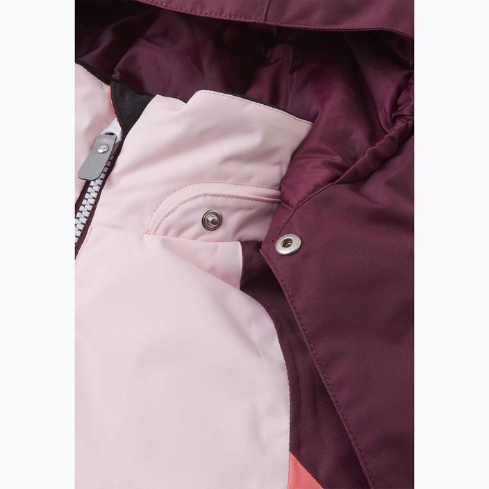 Reima παιδικό μπουφάν σκι Salla ροζ κοραλλί 10