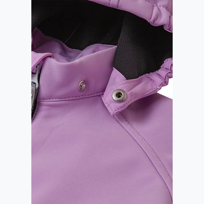 Παιδική ολόσωμη φόρμα softshell Reima Mjosa lilac pink 5