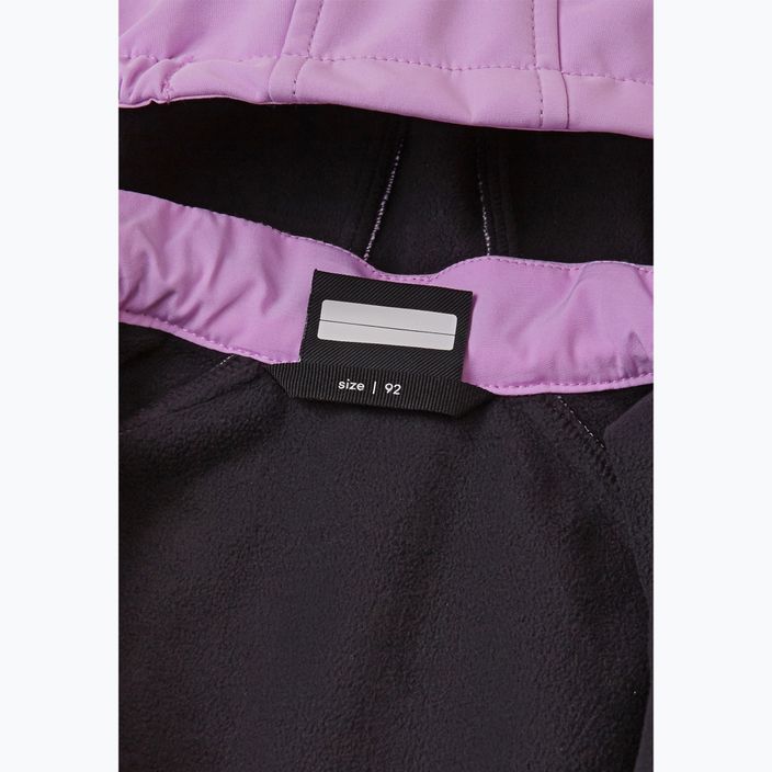 Παιδική ολόσωμη φόρμα softshell Reima Mjosa lilac pink 6