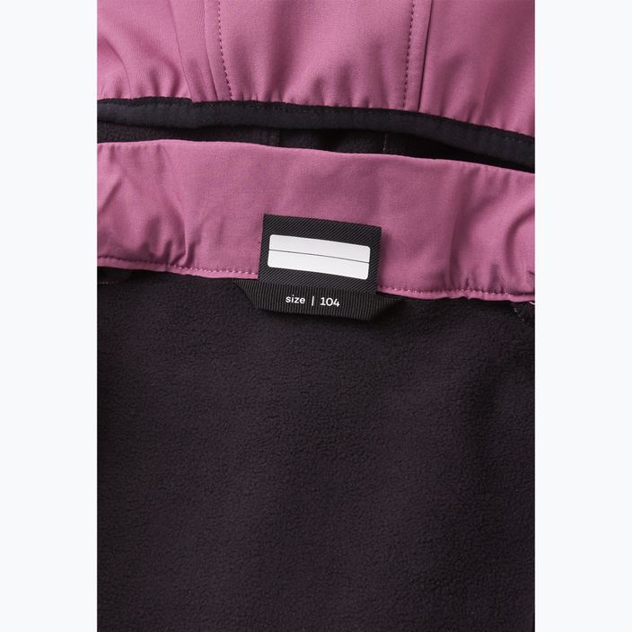 Παιδική ολόσωμη φόρμα softshell Reima Nurmes red violet 6