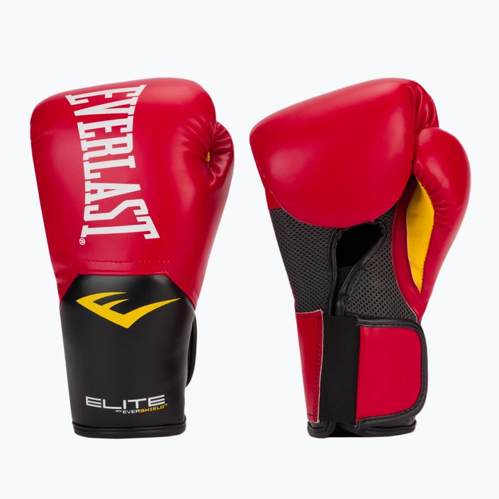 Everlast Pro Style Elite 2 κόκκινα 2500 γάντια πυγμαχίας 3