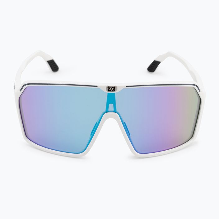 Rudy Project Spinshield λευκά ματ/πράσινα γυαλιά ηλίου αγωνιστικού χρώματος 3