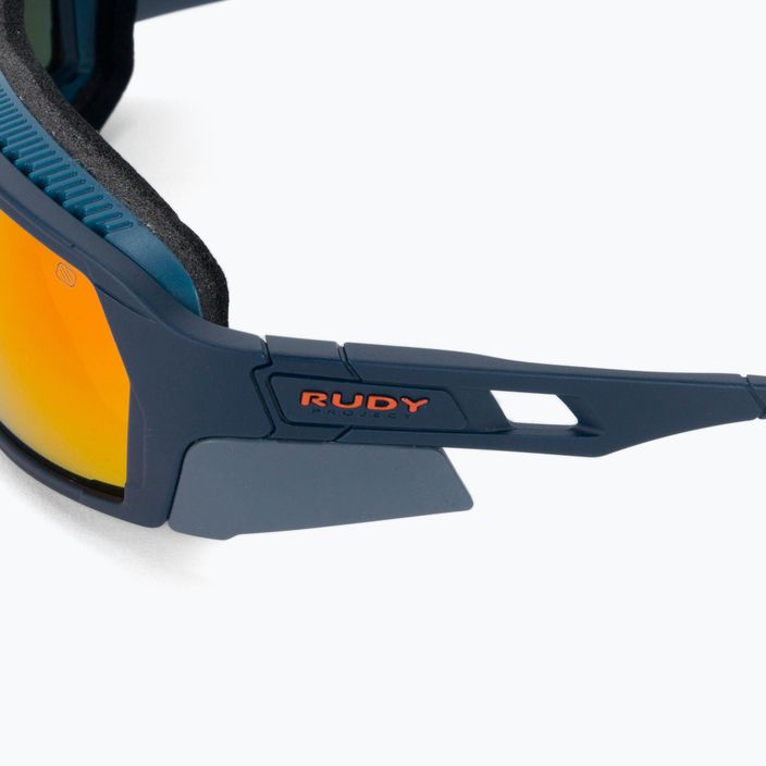 Rudy Project Agent Q μπλε ναυτικό ματ/πολυφασικό πορτοκαλί ποδηλατικά γυαλιά SP7040470000 4