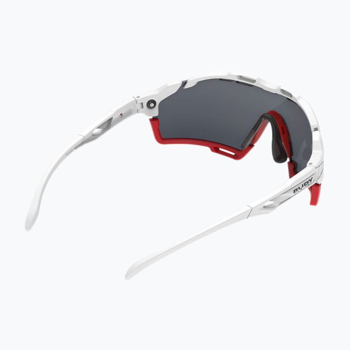 Rudy Project Cutline Pchoto λευκά ματ / κόκκινα γυαλιά ηλίου πολλαπλών λέιζερ SP6338780001 5