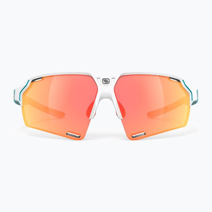 Rudy Project Deltabeat λευκό σμαραγδένιο ματ / πορτοκαλί γυαλιά ηλίου με πολλαπλά λέιζερ SP7440580000 8