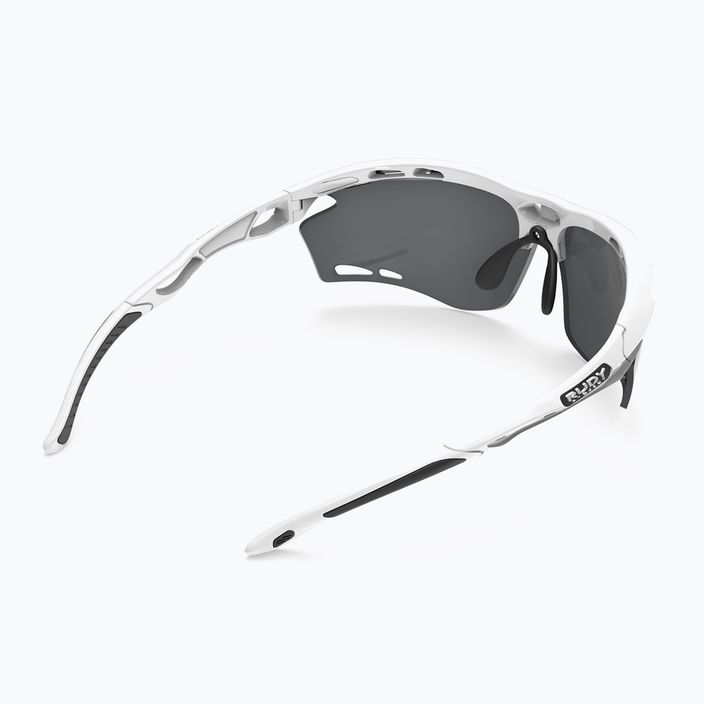 Rudy Project Propulse γυαλιά ηλίου λευκό γυαλιστερό/μαύρο λέιζερ 5