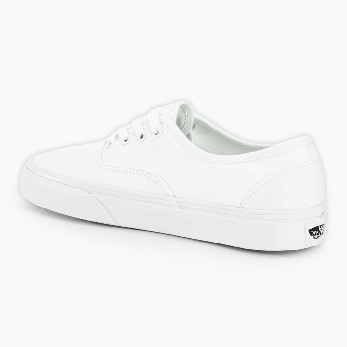 Vans UA Authentic αληθινά λευκά παπούτσια 3