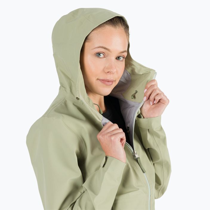 Γυναικείο μπουφάν βροχής The North Face Dryzzle Futurelight πράσινο NF0A7QAF3X31 5