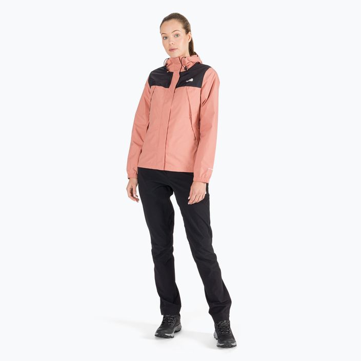 Γυναικείο μπουφάν βροχής The North Face Antora ροζ NF0A7QEUMPP1 2