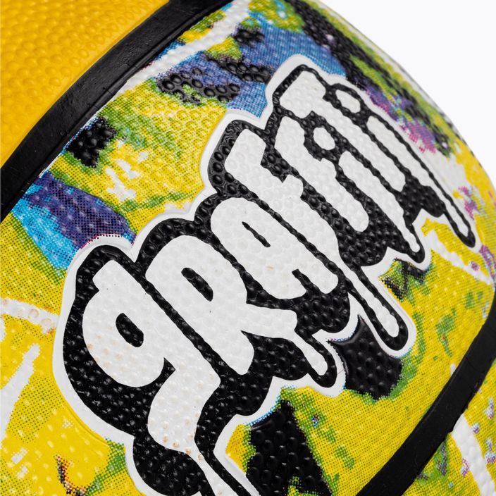 Spalding Graffiti 7 μπάσκετ πράσινο/κίτρινο 2000049338 3