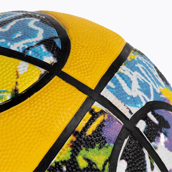 Spalding Graffiti 7 μπάσκετ πράσινο/κίτρινο 2000049338 4