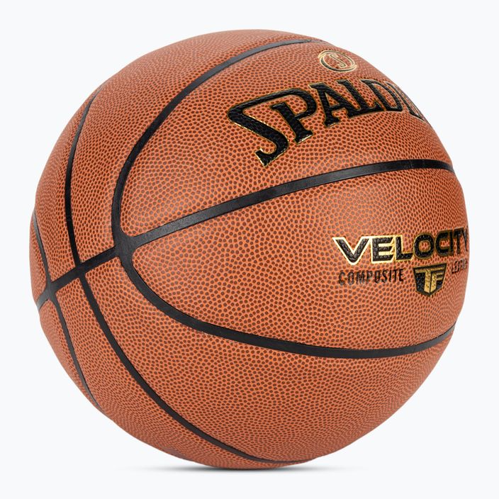 Spalding Velocity Πορτοκαλί μπάλα μέγεθος 7 2