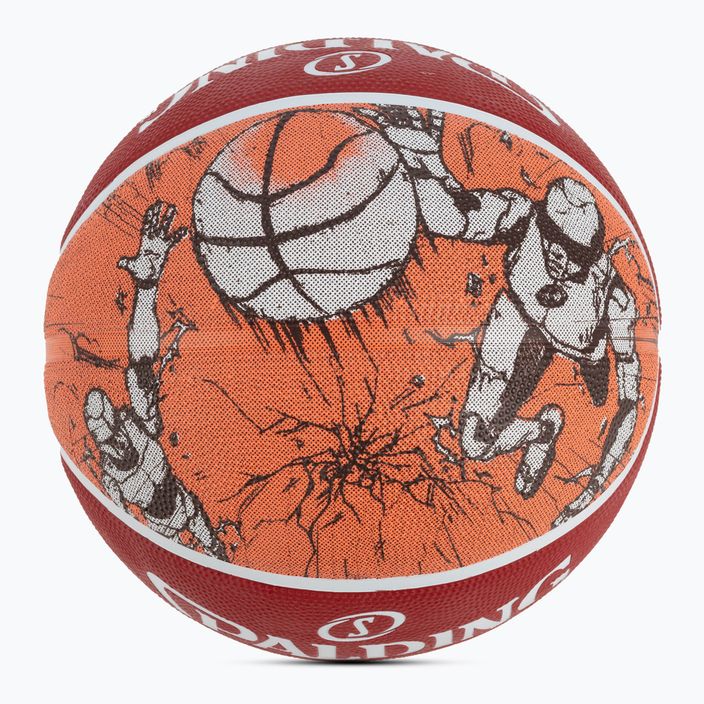 Spalding Sketch Dribble μπάσκετ 84381Z μέγεθος 7 3