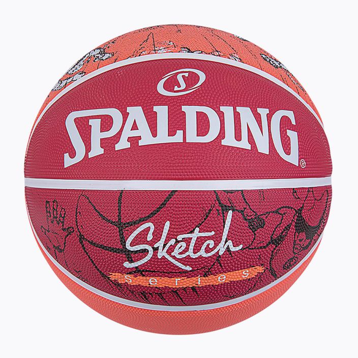 Spalding Sketch Dribble μπάσκετ 84381Z μέγεθος 7 4