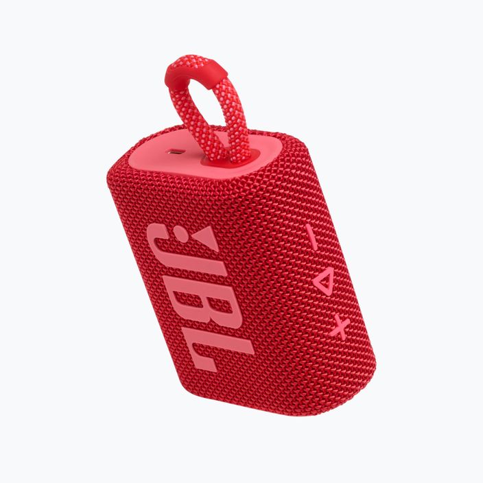 Κινητό ηχείο JBL GO 3 κόκκινο JBLGO3RED 4