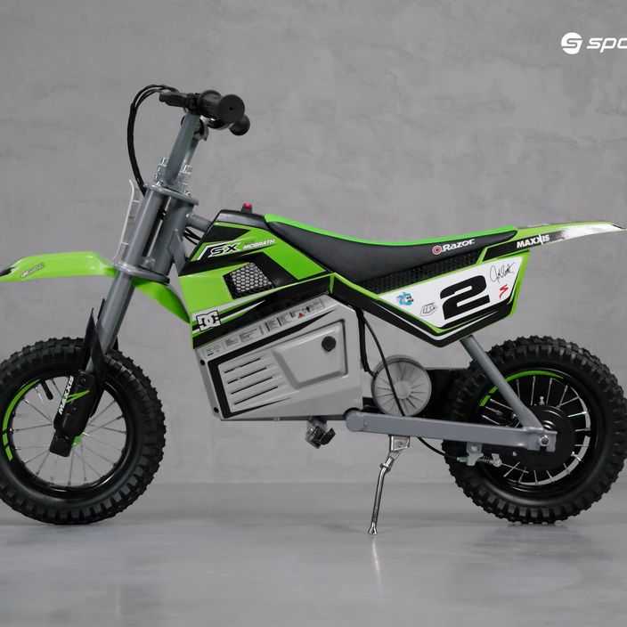 Razor SX350 Dirt Rocket McGrath πράσινο παιδικό ηλεκτρικό μοτοποδήλατο 15173834 9