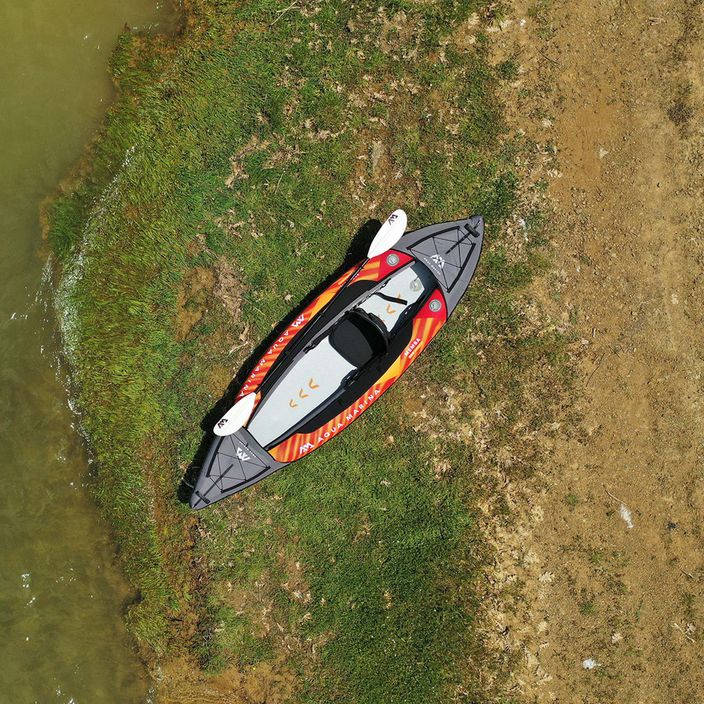 Aqua Marina Touring Kayak πορτοκαλί Memba-330 φουσκωτό καγιάκ 1 ατόμου 11