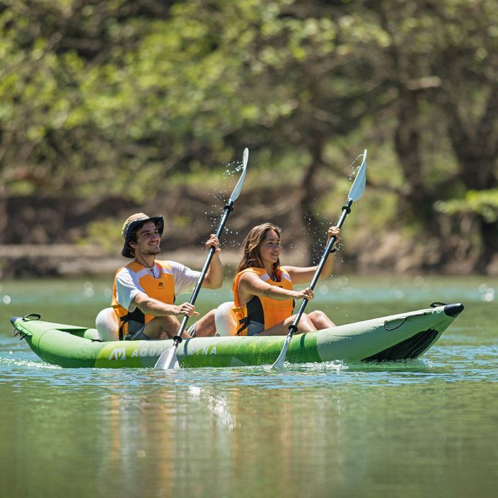 Aqua Marina Recreational Kayak πράσινο Betta-412 φουσκωτό καγιάκ 2 ατόμων 13'6″ 8