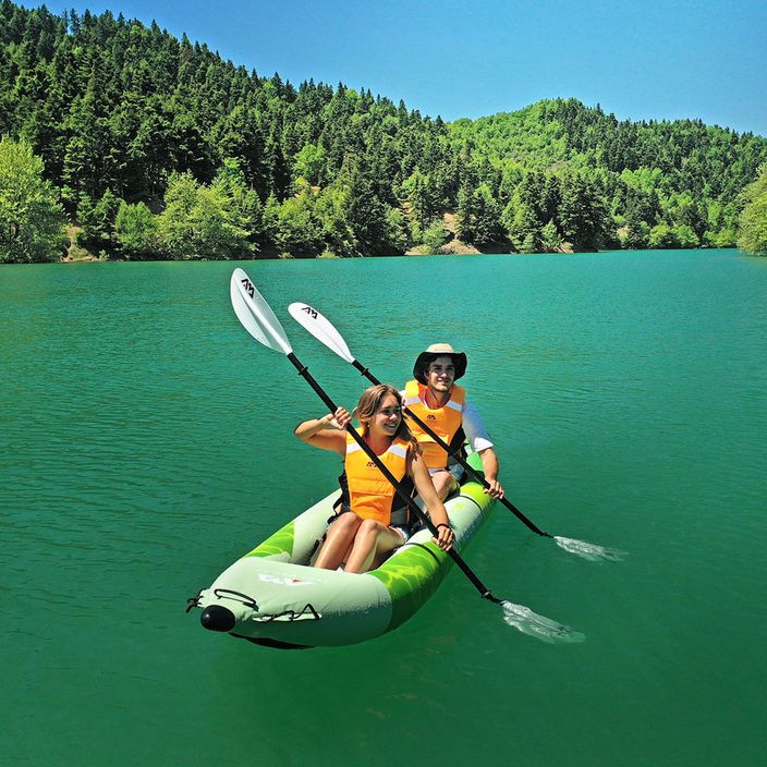 Aqua Marina Recreational Kayak πράσινο Betta-412 φουσκωτό καγιάκ 2 ατόμων 13'6″ 12
