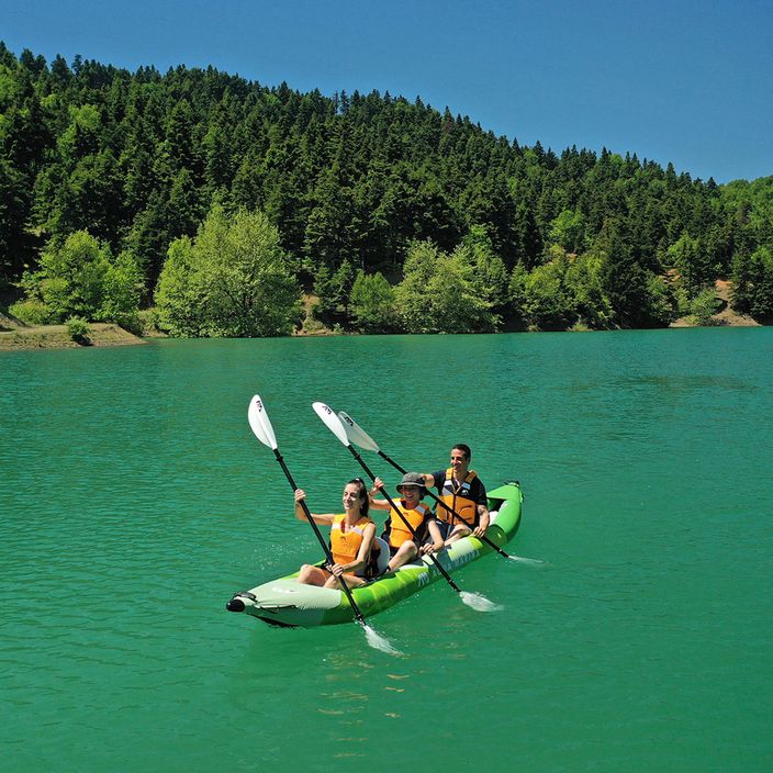 Aqua Marina Recreational Kayak πράσινο Betta-475 φουσκωτό καγιάκ 3 ατόμων 15'7″ 14