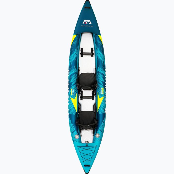 Aqua Marina Versatile / Whitewater Kayak μπλε Steam-412 φουσκωτό καγιάκ 2 ατόμων 13'6