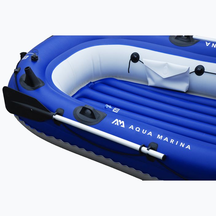 Aqua Marina Wildriver μπλε πλωτό σκάφος 3 ατόμων με μοτέρ 4