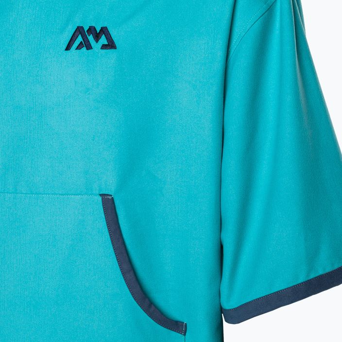 Aqua Marina Micro-Fabric μπλε πόντσο B0303946 5