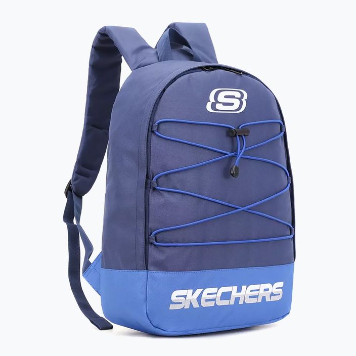 SKECHERS Pomona 18 l μπλε σακίδιο πλάτης με διακριτικά 2