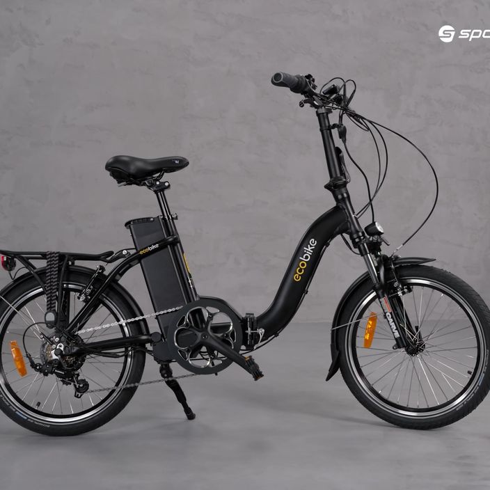 EcoBike Even Black 13Ah μαύρο ηλεκτρικό ποδήλατο 1010202 10
