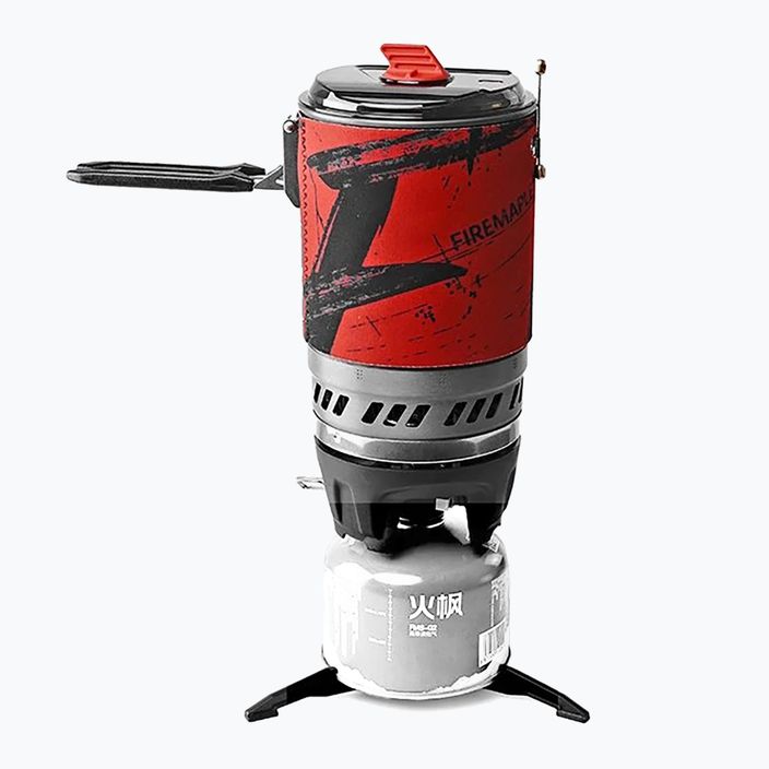 Fire-Maple FMS-X5 Polaris Cooking System Τουριστική σόμπα + κατσαρόλα κόκκινο 2