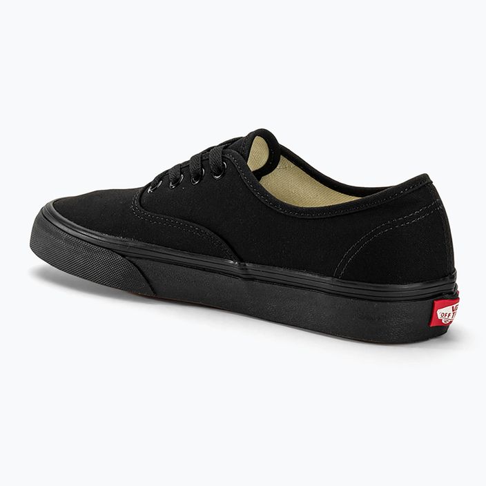 Vans UA Authentic μαύρο/μαύρο παπούτσια 3