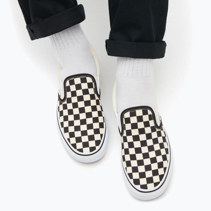 Vans UA Classic Slip-On παπούτσια blk&whtchckerboard/wht 16