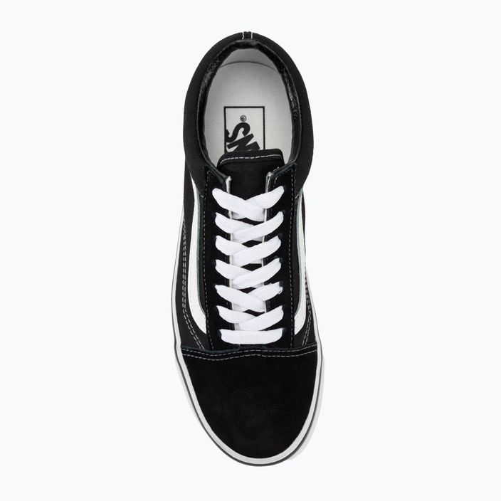 Vans UA Old Skool μαύρα/λευκά παπούτσια 5
