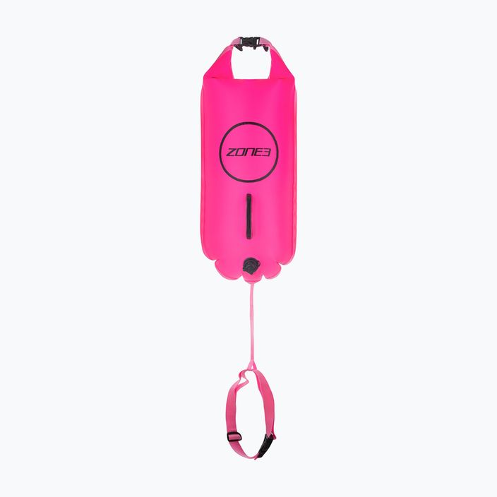 ZONE3 Ασφάλεια κολύμβησης Drybag ροζ SA18SBDB114 σημαδούρα ρελέ