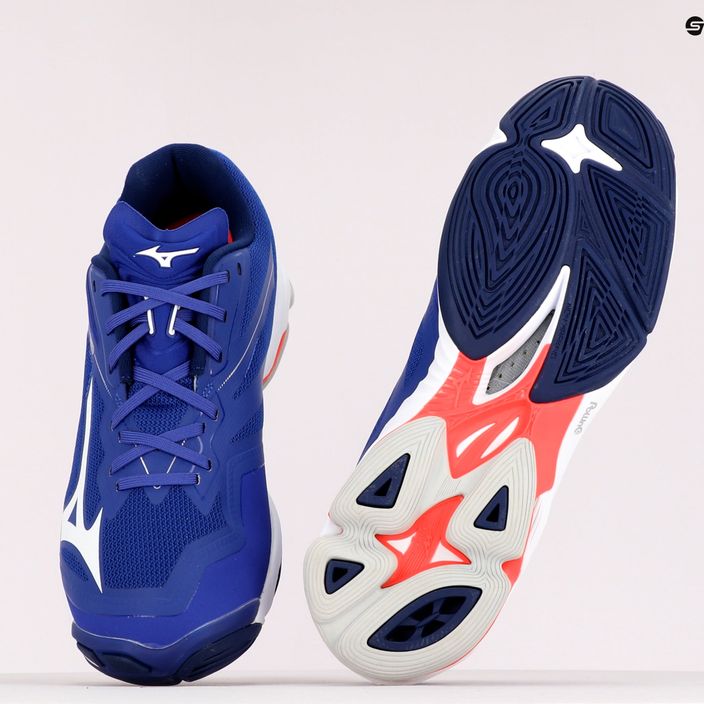 Mizuno Wave Lightning Z6 παπούτσια βόλεϊ μπλε V1GA200020 10