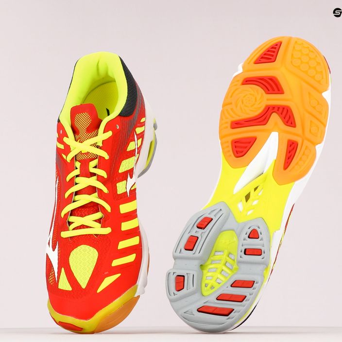 Ανδρικά παπούτσια βόλεϊ Mizuno Wave Lightning Z4 κόκκινο V1GA180001 10