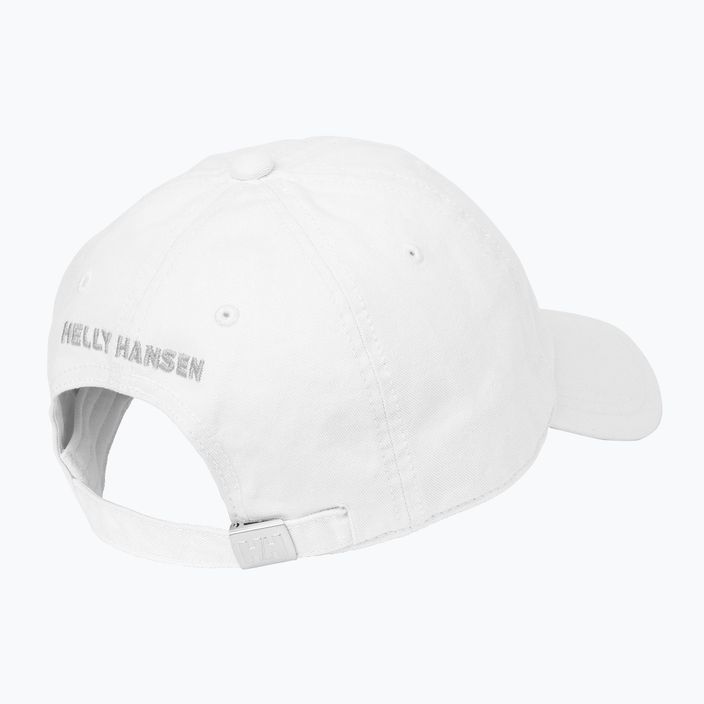 Helly Hansen Λογότυπο καπέλο μπέιζμπολ λευκό 2