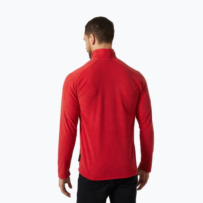 Helly Hansen ανδρική μπλούζα Daybreaker 1/2 Zip fleece φούτερ κόκκινο 50844_162 2