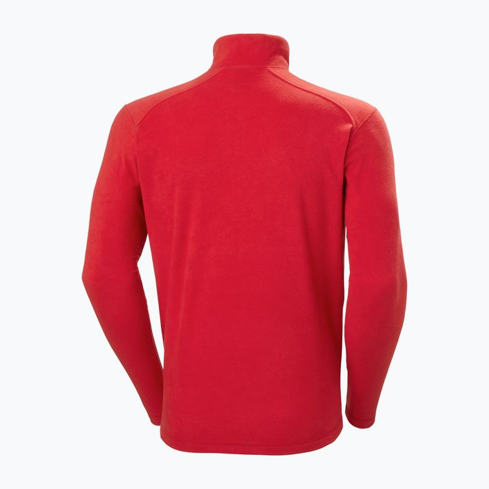 Helly Hansen ανδρική μπλούζα Daybreaker 1/2 Zip fleece φούτερ κόκκινο 50844_162 6