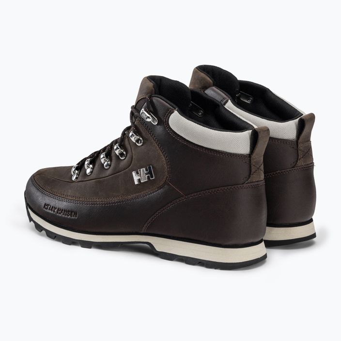 Ανδρικές χειμερινές μπότες πεζοπορίας Helly Hansen The Forester σκούρο καφέ 10513_708-8 3
