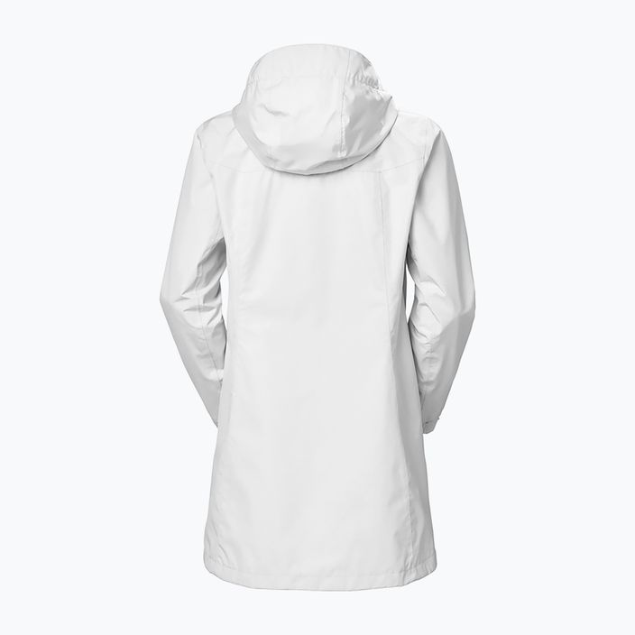 Helly Hansen γυναικείο μπουφάν βροχής Aden Long Coat λευκό 62648_001 5