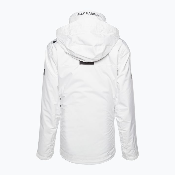 Helly Hansen Γυναικείο μπουφάν με κουκούλα Crew Midlayer Jacket Λευκό 33891_001 3