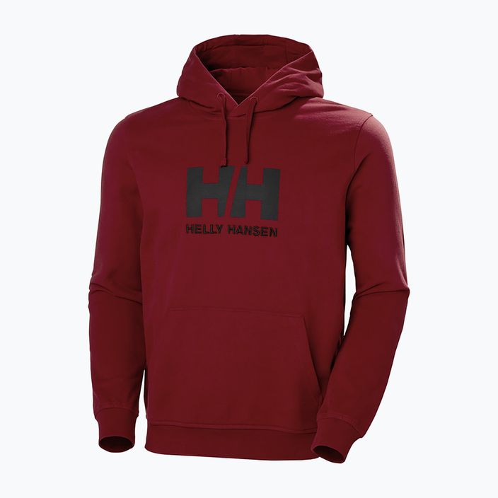 Ανδρικό Helly Hansen HH Logo Hoodie μπορντό 33977_215 4