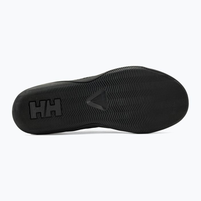 Helly Hansen Crest Watermoc ανδρικά παπούτσια νερού μαύρο/καρβουάρ 4