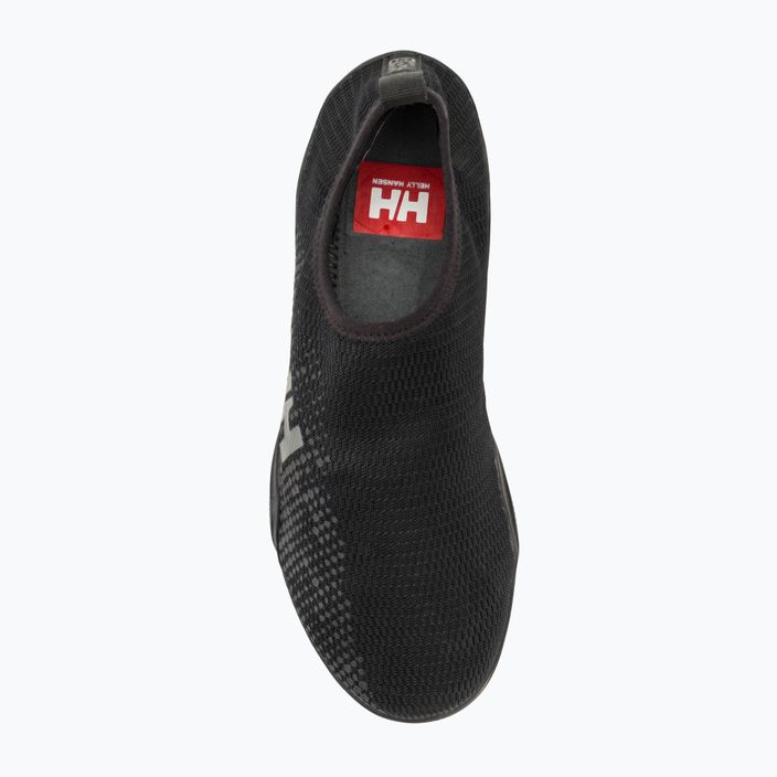 Helly Hansen Crest Watermoc ανδρικά παπούτσια νερού μαύρο/καρβουάρ 5