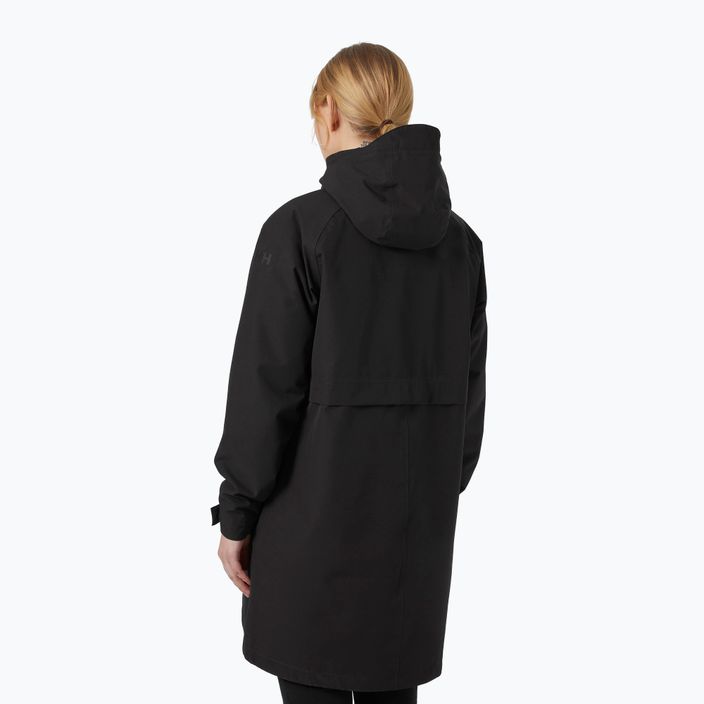 Γυναικείο χειμερινό παλτό Helly Hansen Mono Material Insulated Rain Coat μαύρο 53652_990 2