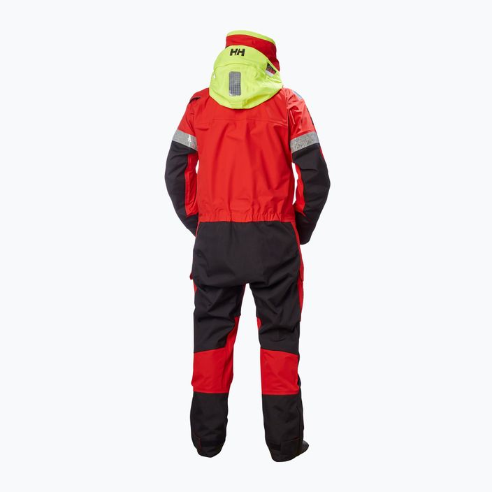 Ανδρικό Helly Hansen Aegir Ocean Dry Suit 2.0 ιστιοπλοϊκό κοστούμι συναγερμός κόκκινο 2