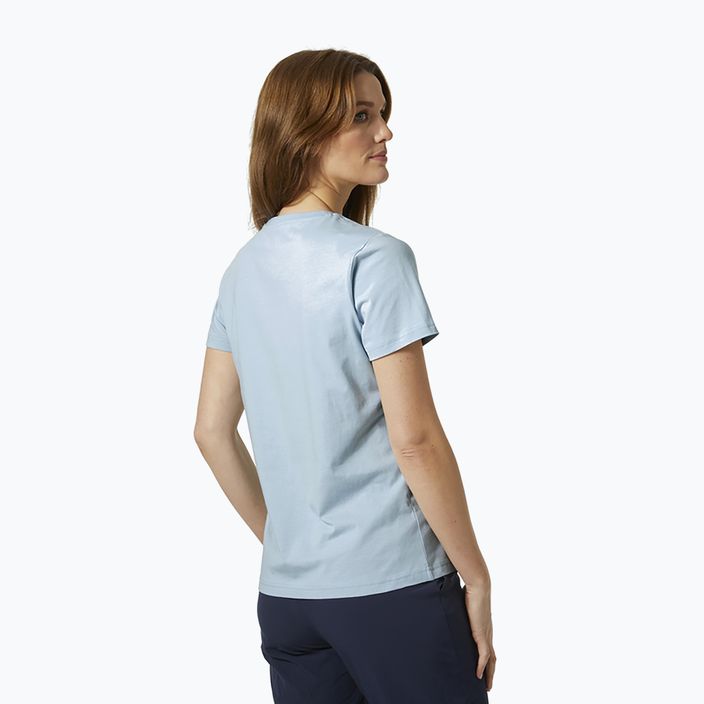 Γυναικείο trekking T-shirt Helly Hansen HH Logo μπλε 34112_582 2